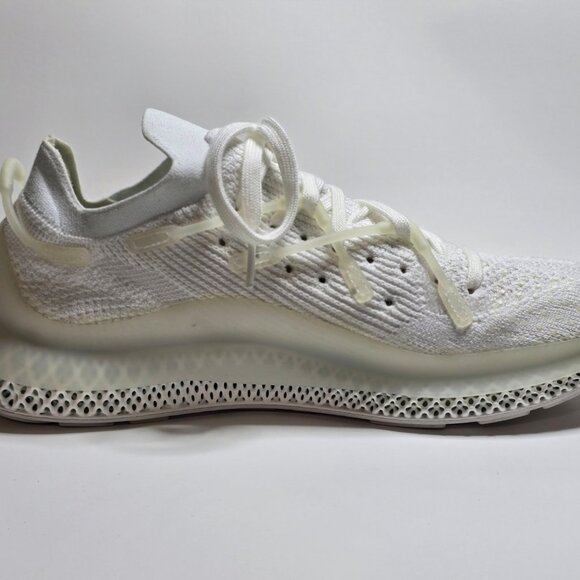 Adidas 4D Fusio Triple White Mens Shoes Sz 11 GZ7885 main image 4